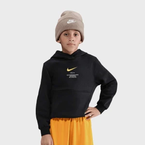 Nike Sportswear Athletic Pullover Hoodie Basketball uniseks T-Shirty i Topy czarny rozmiar Odzież