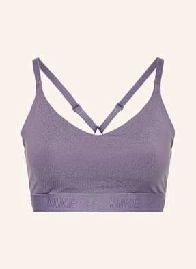 Nike Biustonosz Sportowy Indy lila