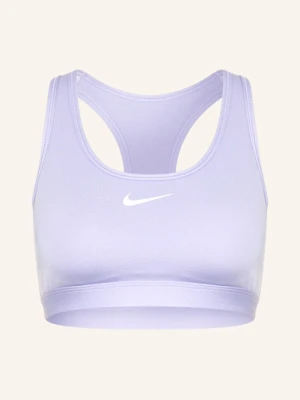 Nike Biustonosz Sportowy Swoosh lila