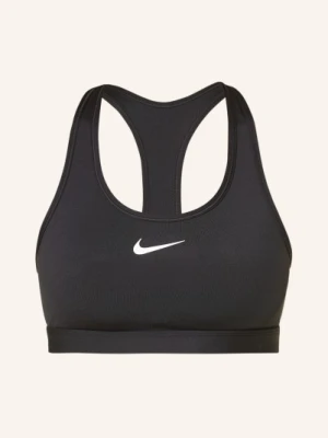 Nike Biustonosz Sportowy Swoosh schwarz