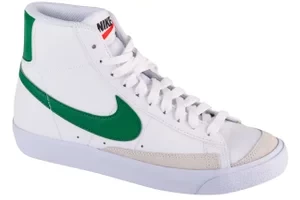 Nike Blazer Mid 77 GS DA4086-115, Dla chłopca, Białe, buty sneakers, skóra licowa, rozmiar: 36,5