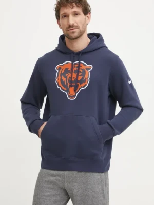 Zdjęcie produktu Nike bluza Chicago Bears męska kolor granatowy z kapturem z nadrukiem NKDK-41L-7Q-N09