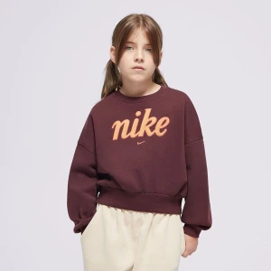 Nike Bluza G Nsw Club Flc Bxy Crw Gx Star Girl