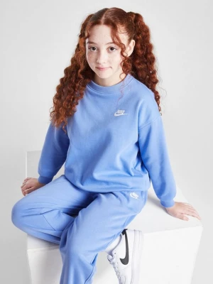 Nike Bluza G Nsw Club Flc Ovrszd Crew Lbr Girl