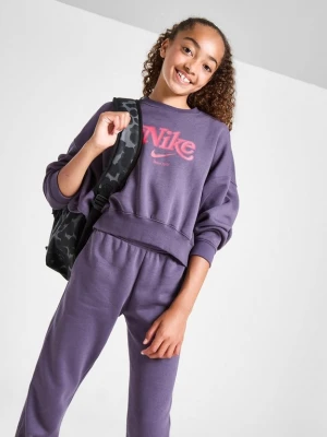 Nike Bluza G Nsw Trend Flc Crp Crew Girl