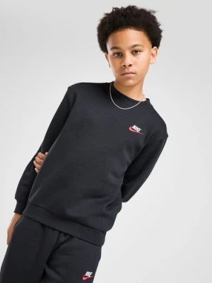 Nike Bluza K Nsw Club Flc Crew Ls Lbr