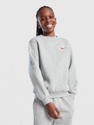 Zdjęcie produktu Nike Bluza K Nsw Club Flc Crew Ls Lbr szary