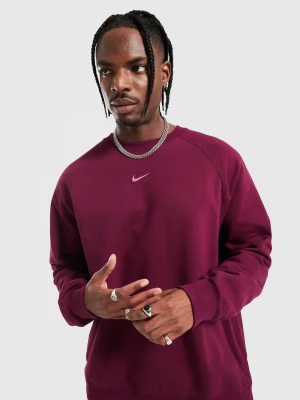 Nike Bluza Nrg Nocta Cs Crew Flc bordowy