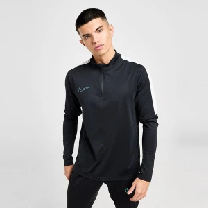 Nike Bluza Rozpinana Acad 1/4 Zp Blk/cact Sweatshirt