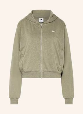 Nike Bluza Rozpinana Chill Terry gruen