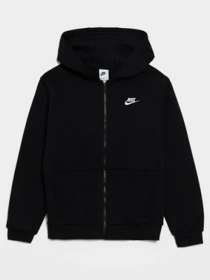 Nike Bluza Rozpinana K Nsw Club Flc Hd B czarny
