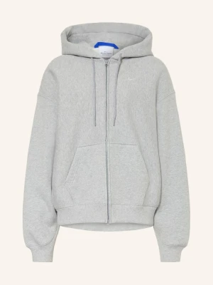 Nike Bluza Rozpinana Oversize Studio grau JASNOCZARY