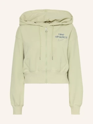 Nike Bluza Rozpinana Sportswear Phoenix Fleece gruen