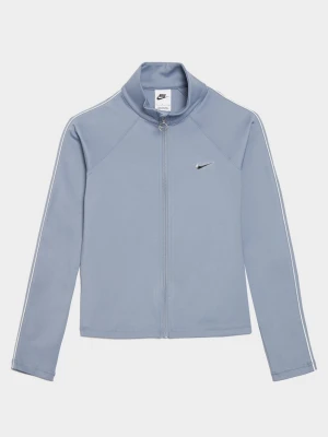 Nike Bluza Rozpinana W Nk Ls Fitted Fz Jkt Gls niebieski
