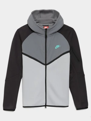 Nike Bluza Rozpinana Z Kapturem Tech szary