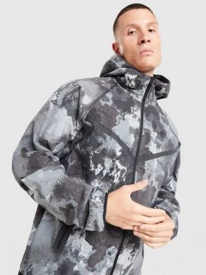 Nike Bluza Rozpinana Z Kapturem Tech Windrunner szary