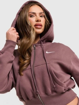 Nike Bluza Rozpinana Z Kapturem W Nsw Phnx Flc Crp