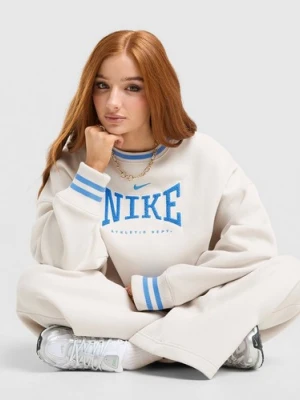Zdjęcie produktu Nike Bluza W Nk Phnx Flc Os Crew beżowy