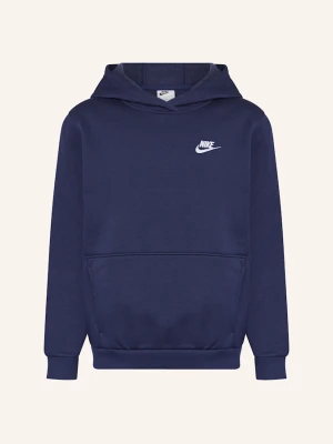 Nike Bluza Z Kapturem blau GRANATOWY