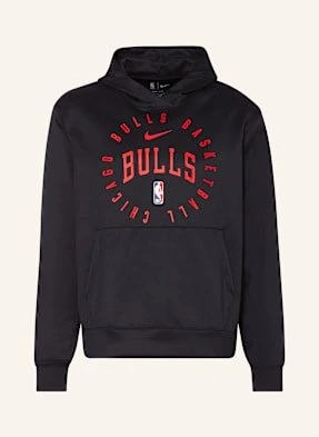 Nike Bluza Z Kapturem Chicago Bulls Spotlight schwarz