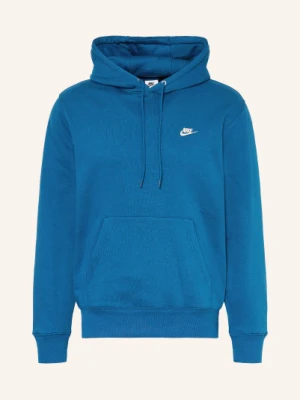 Nike Bluza Z Kapturem Club blau