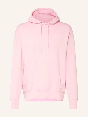 Nike Bluza Z Kapturem Club rosa RÓŻOWY