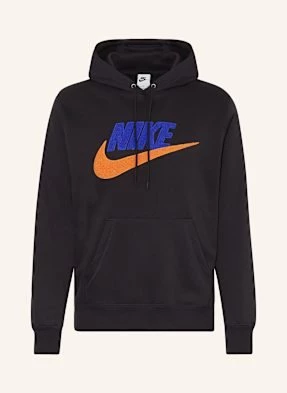 Nike Bluza Z Kapturem Club schwarz