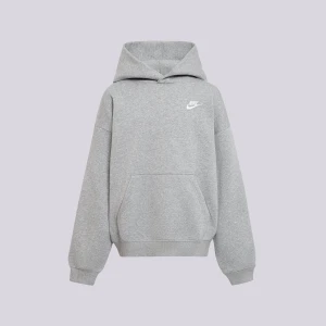 Nike Bluza Z Kapturem K Nsw Clb Flc Os Hdy szary