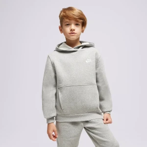 Nike Bluza Z Kapturem K Nsw Club Boy szary