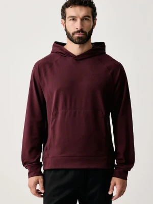 Nike bluza z kapturem męska Primary NanoKnit UV Dri-FIT bordowy