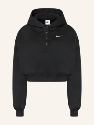 Nike Bluza Z Kapturem O Skróconym Kroju Phoenix schwarz