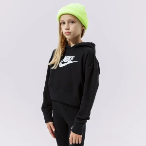 Nike Bluza Z Kapturem Sportswear Club Girl czarny