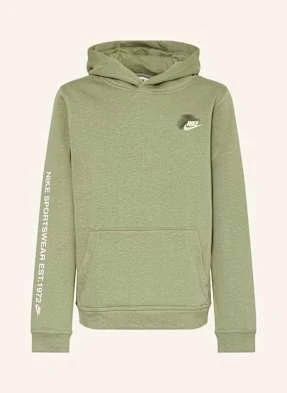 Nike Bluza Z Kapturem Standard Issue gruen