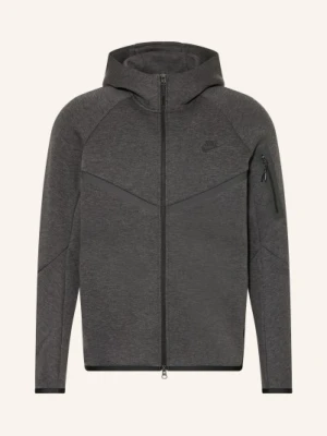 Nike Bluza Z Kapturem Tech Fleece grau
