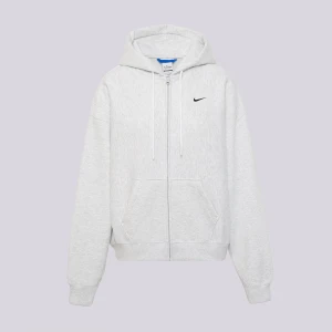 Nike Bluza Z Kapturem W Nk Stdo Flc Hvy Os Fz Hdy szary