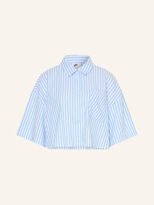 Nike Bluzka Koszulowa Sportswear Chill Poplin blau