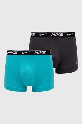 Nike bokserki 2-pack męskie kolor niebieski 0000KE1085