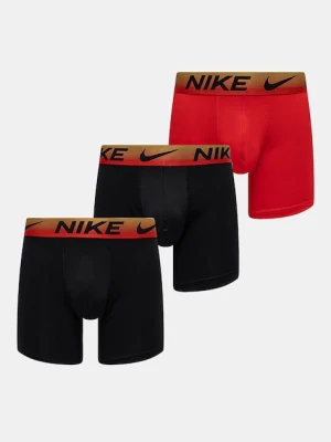 Nike bokserki dopasowane męskie 3-pack czarny