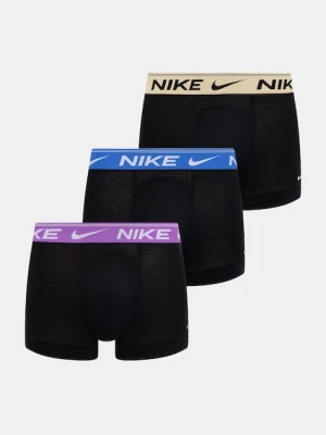 Nike bokserki dopasowane męskie 3-pack czarny