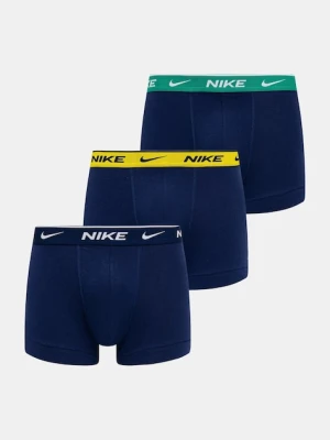 Nike bokserki 3-pack kolor granatowy 0000KE1008