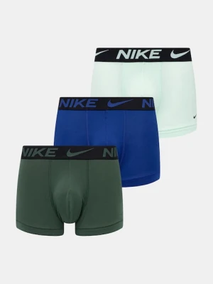 Nike bokserki 3-pack kolor zielony 0000KE1156
