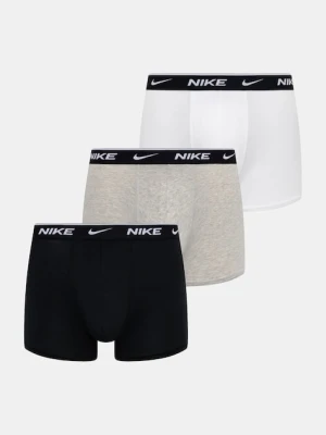Nike bokserki (3-pack) męskie kolor biały