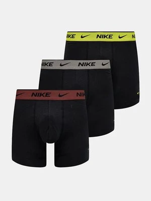 Nike bokserki 3-pack męskie kolor czarny 0000KE1007