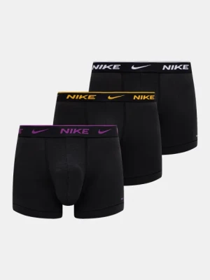 Nike bokserki 3-pack męskie kolor czarny 0000KE1007