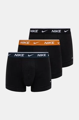 Nike bokserki 3-pack męskie kolor czarny 0000KE1008