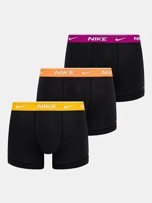 Nike bokserki 3-pack męskie kolor czarny 0000KE1008