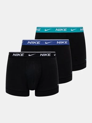 Nike bokserki 3-pack męskie kolor czarny 0000KE1008