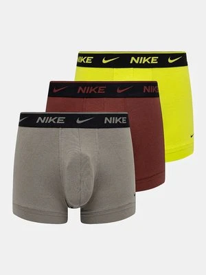 Nike bokserki 3-pack męskie kolor czarny 0000KE1008