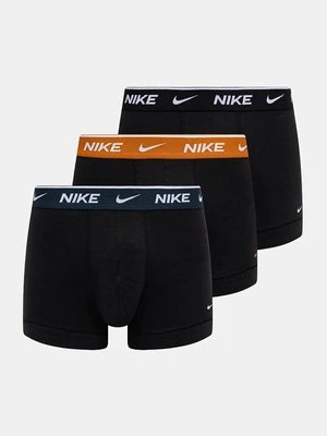 Nike bokserki 3-pack męskie kolor czarny 0000KE1008