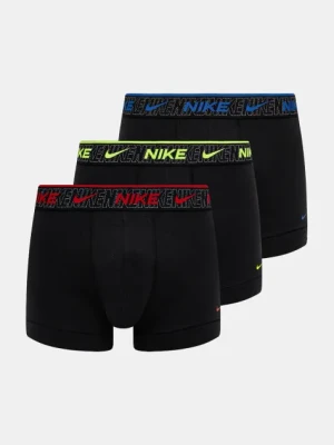Nike bokserki 3-pack męskie kolor czarny 0000KE1008